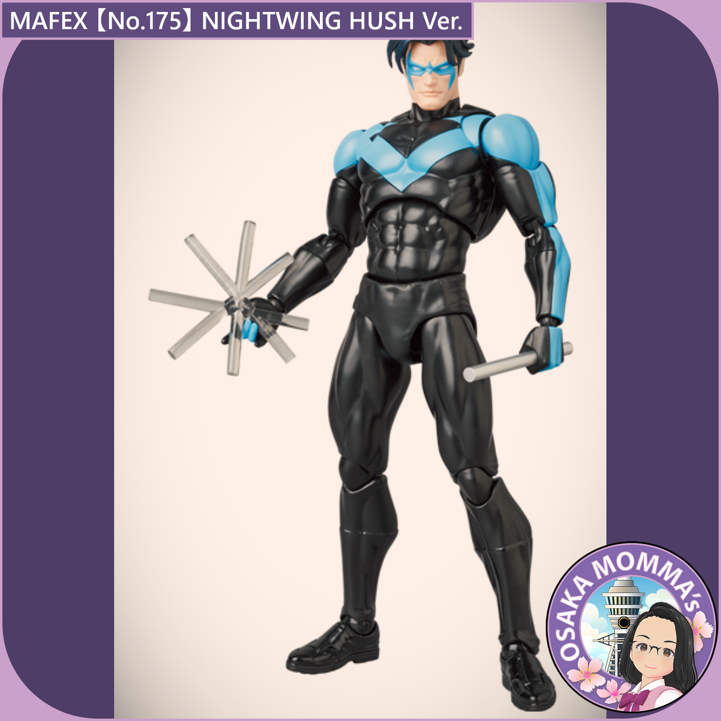 MAFEX 【No.175】BATMAN HUSH - NIGHTWING – Osaka Momma's Japanese Goods MAFEX 【No.175】BATMAN HUSH - NIGHTWING – Osaka Momma's Japanese Goods