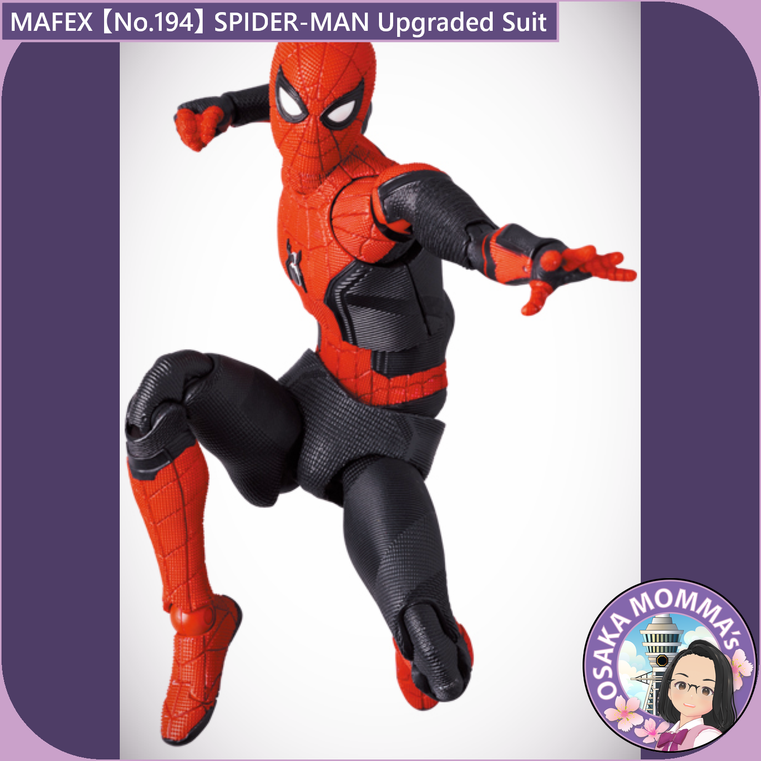 MAFEX 【No.194】SPIDER-MAN Upgraded Suit – Osaka Momma's Japanese
