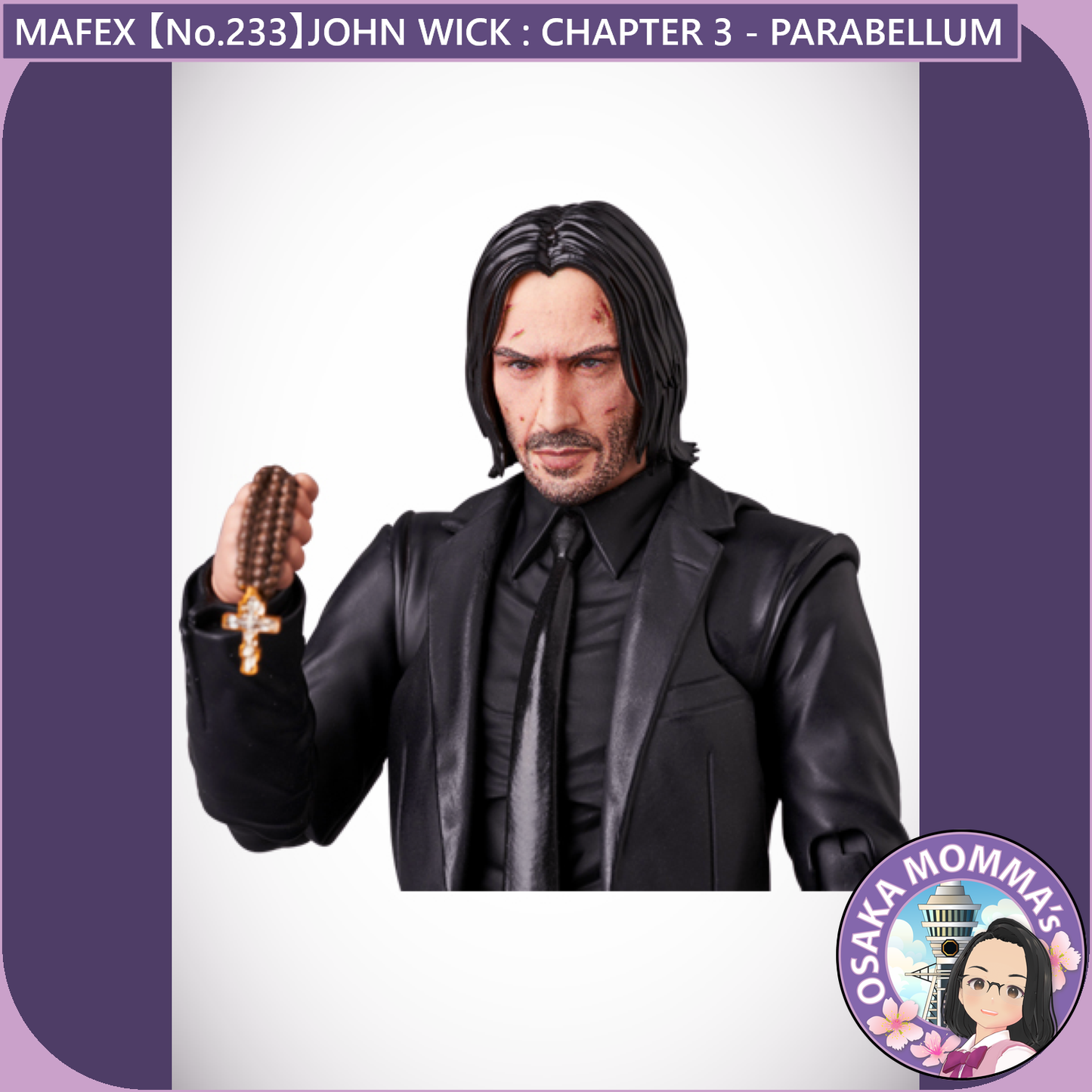 MAFEX 【No.233】JOHN WICK：CHAPTER 3 - PARABELLUM - JOHN WICK【Jan.2025】