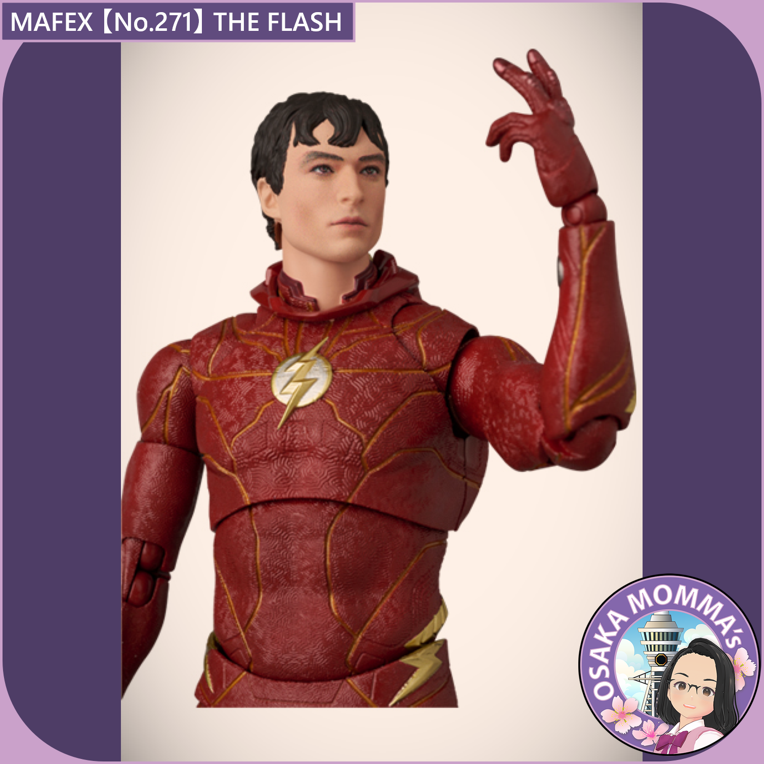 MAFEX 【No.271】THE FLASH – Osaka Momma's Japanese Goods MAFEX 【No.271】THE FLASH – Osaka Momma's Japanese Goods