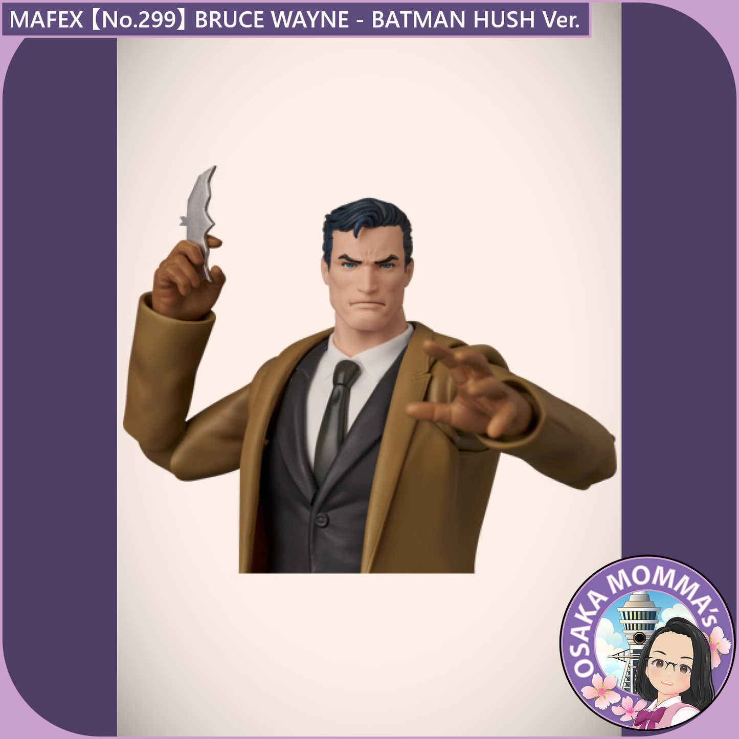 MAFEX 【No.299】BRUCE WAYNE BATMAN HUSH Ver.【Nov.2026】