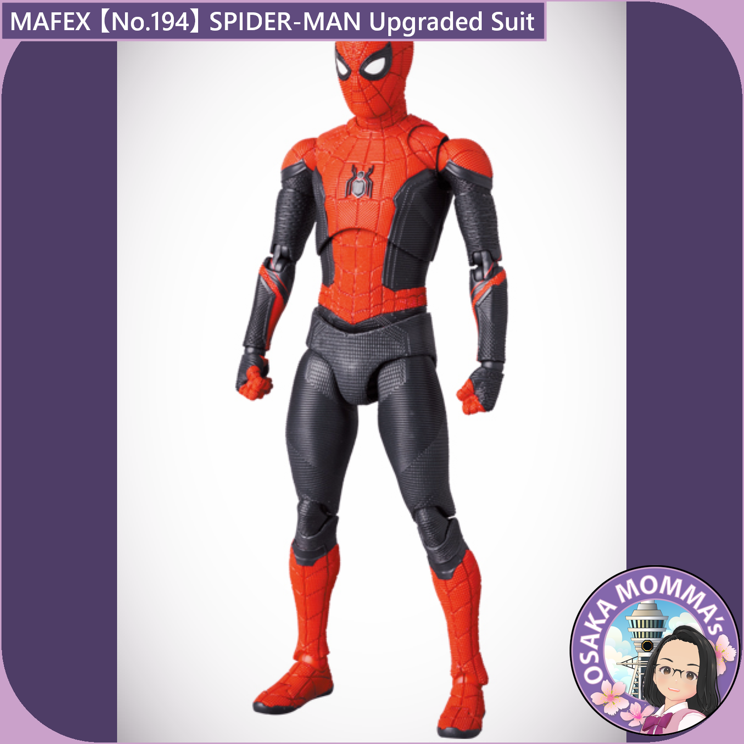 MAFEX 【No.194】SPIDER-MAN Upgraded Suit – Osaka Momma's Japanese MAFEX 【No.194】SPIDER-MAN Upgraded Suit – Osaka Momma's Japanese