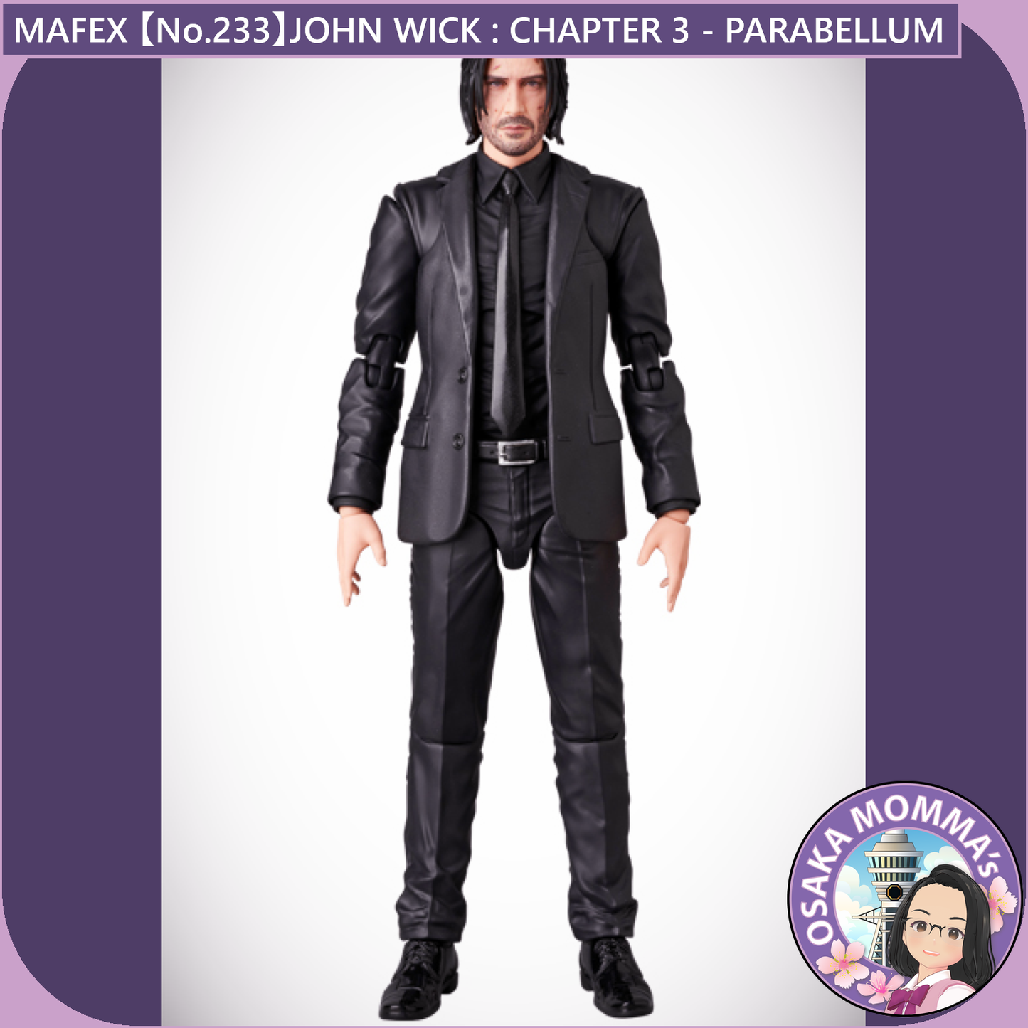 MAFEX 【No.233】JOHN WICK：CHAPTER 3 - PARABELLUM - JOHN WICK【Jan.2025】