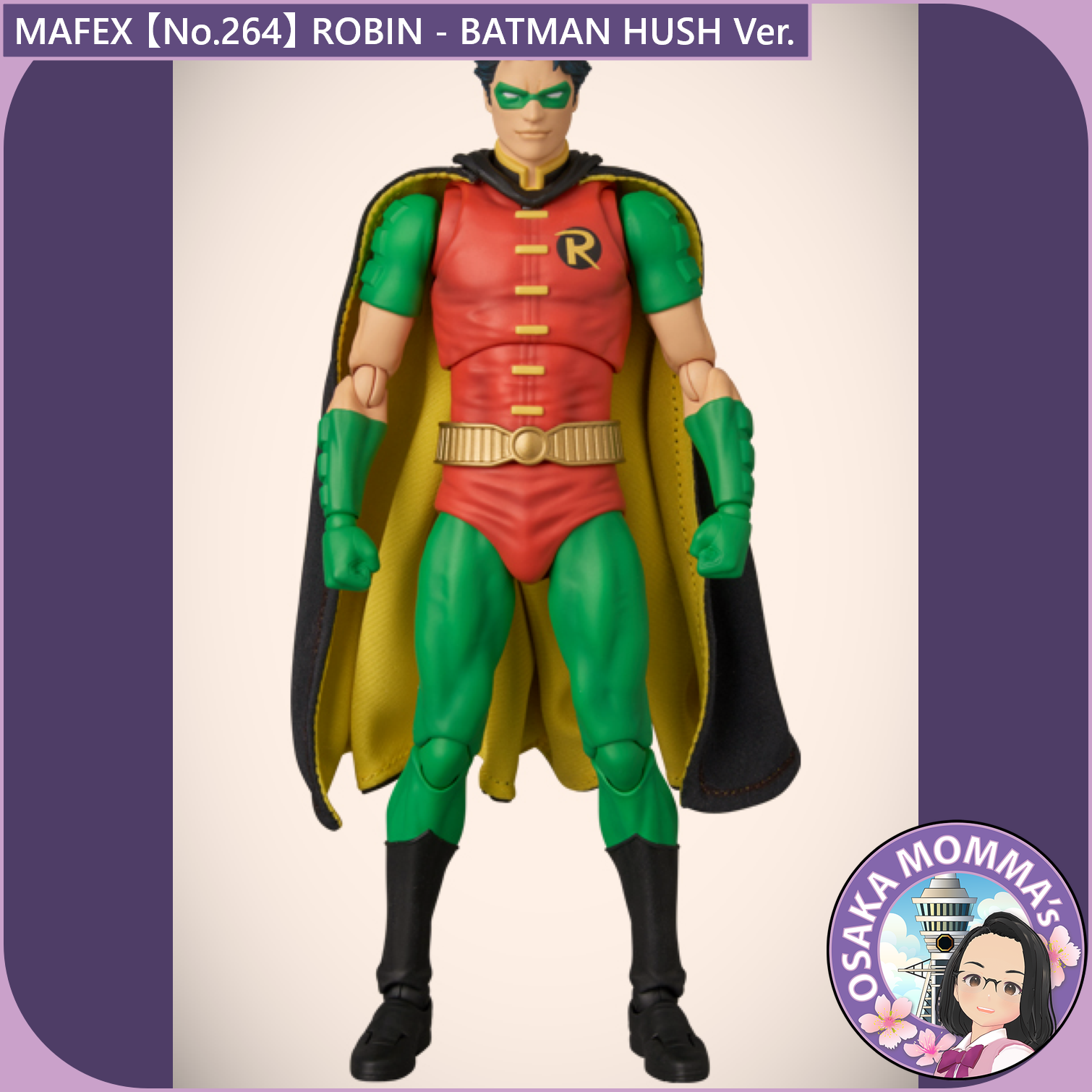 MAFEX 【No.264】ROBIN : BATMAN HUSH Ver. – Osaka Momma's Japanese MAFEX 【No.264】ROBIN : BATMAN HUSH Ver. – Osaka Momma's Japanese