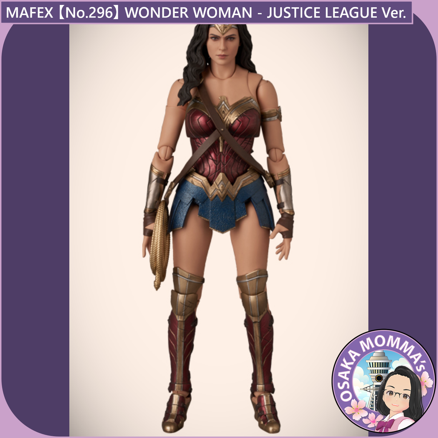 MAFEX 【No.296】WONDER WOMAN JUSTICE LEAGUE Ver.【Oct.2026】