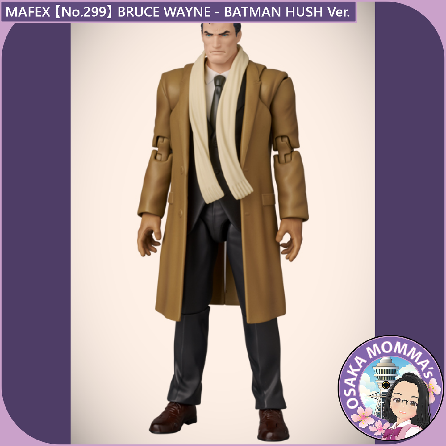 MAFEX 【No.299】BRUCE WAYNE BATMAN HUSH Ver.【Nov.2026】