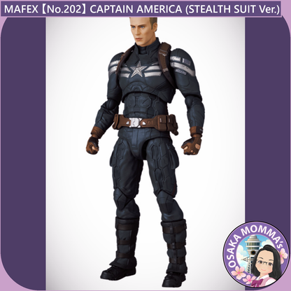 MAFEX 【No.202】CAPTAIN AMERICA (Stealth Suit Ver.)