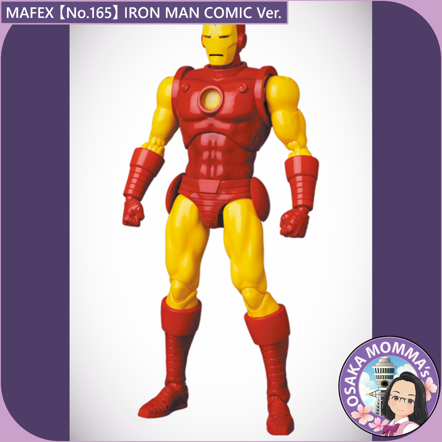 MAFEX 【No.165】IRON MAN (COMIC Ver.)