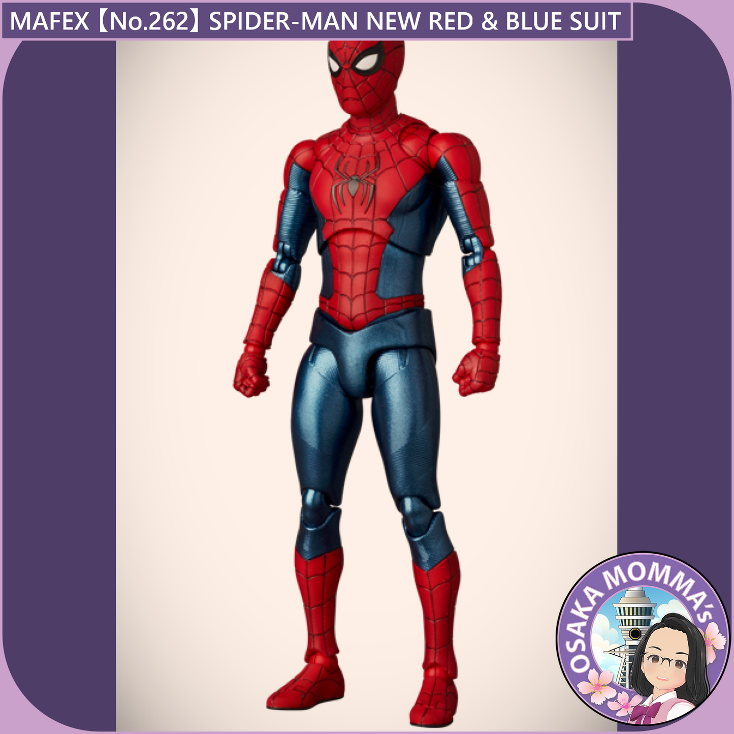 MAFEX 【No.262】SPIDER-MAN NEW RED & BLUE SUIT【Oct.2025】