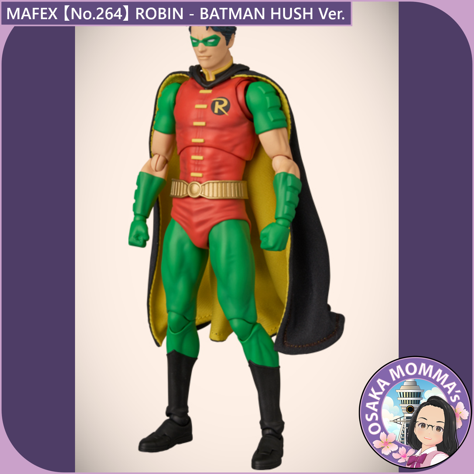 MAFEX 【No.264】ROBIN : BATMAN HUSH Ver. – Osaka Momma's Japanese MAFEX 【No.264】ROBIN : BATMAN HUSH Ver. – Osaka Momma's Japanese