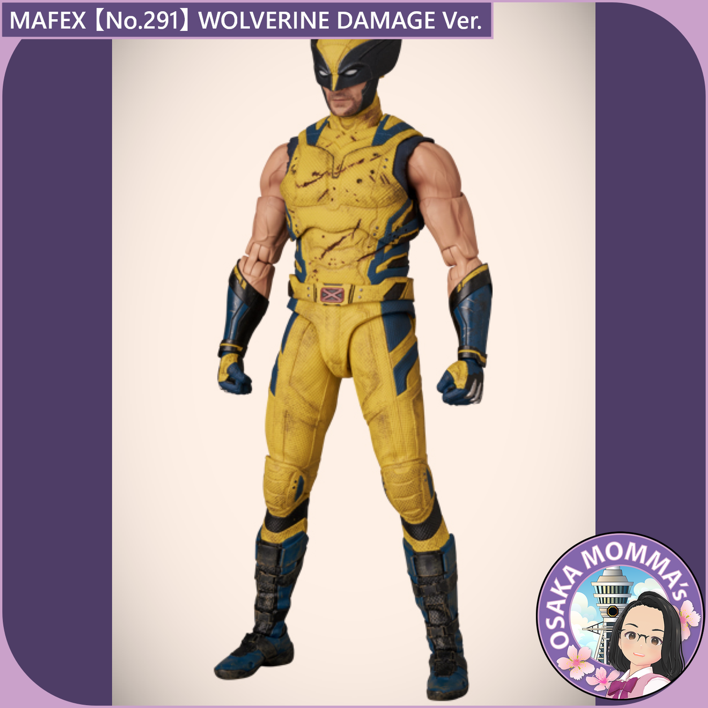 MAFEX 【No.291】WOLVERINE DAMAGE Ver.【Aug.2026】