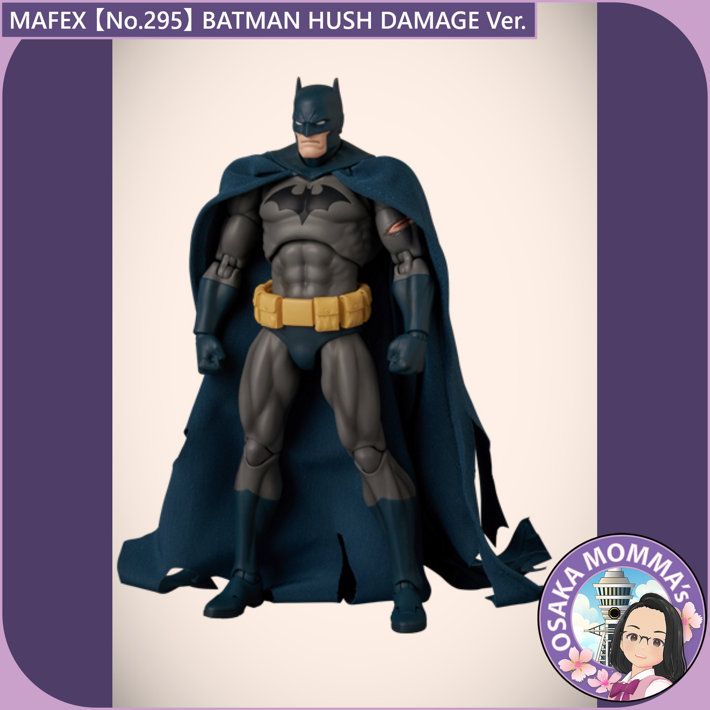 MAFEX 【No.295】BATMAN HUSH DAMAGE Ver.【Sep.2026】