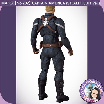 MAFEX 【No.202】CAPTAIN AMERICA (Stealth Suit Ver.)