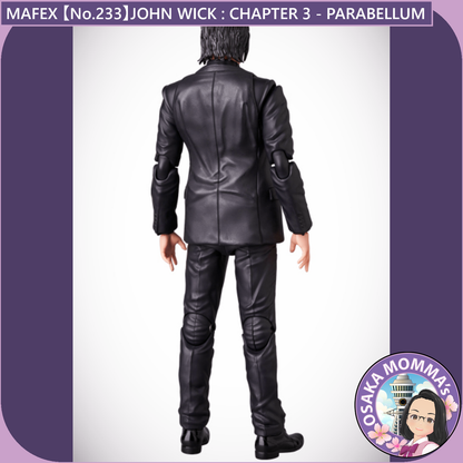 MAFEX 【No.233】JOHN WICK：CHAPTER 3 - PARABELLUM - JOHN WICK【Jan.2025】