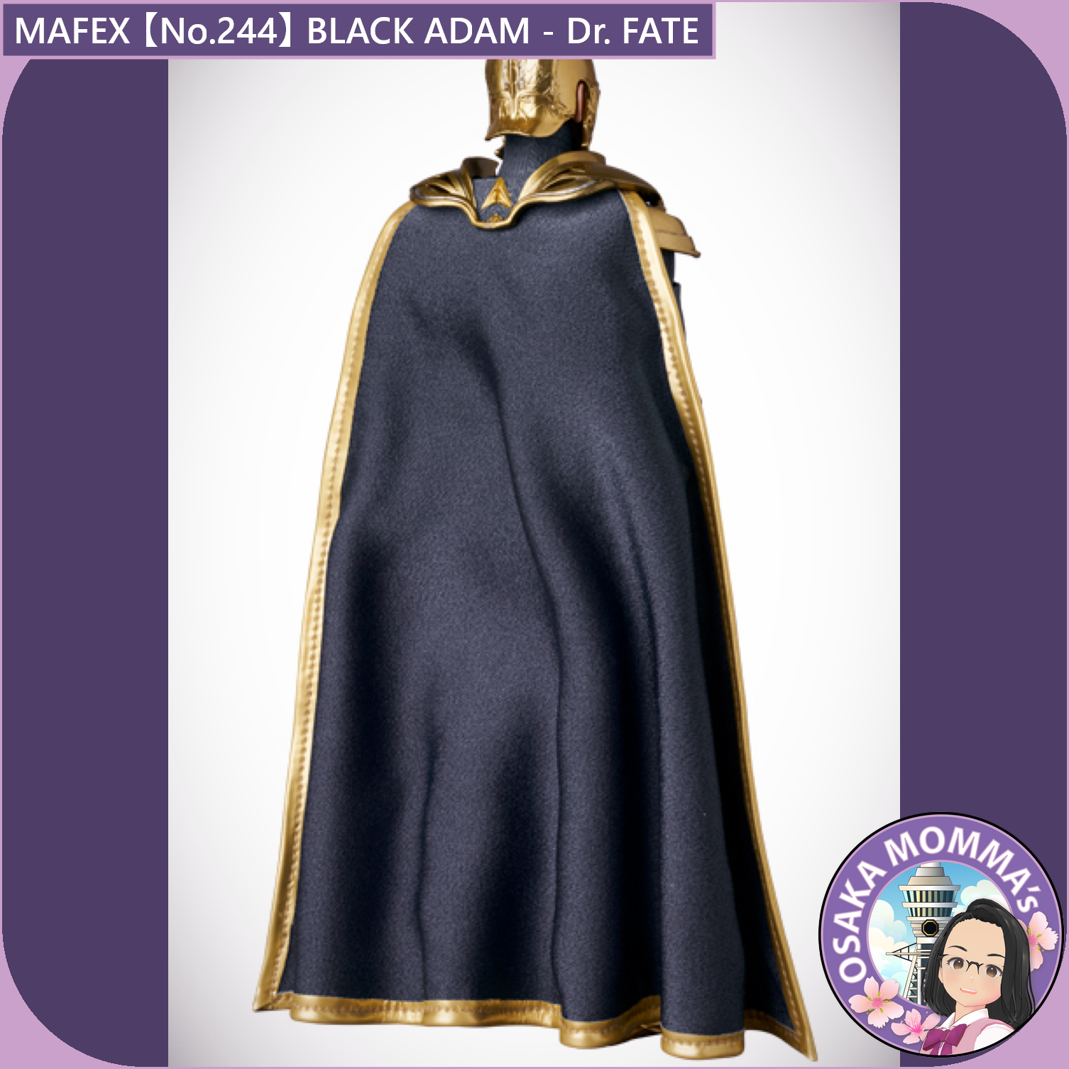 MAFEX 【No.244】BLACK ADAM - Dr. FATE – Osaka Momma's Japanese Goods MAFEX 【No.244】BLACK ADAM - Dr. FATE – Osaka Momma's Japanese Goods