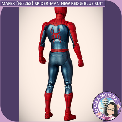 MAFEX 【No.262】SPIDER-MAN NEW RED & BLUE SUIT – Osaka Momma's MAFEX 【No.262】SPIDER-MAN NEW RED & BLUE SUIT – Osaka Momma's