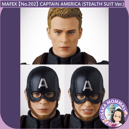 MAFEX 【No.202】CAPTAIN AMERICA (Stealth Suit Ver.)