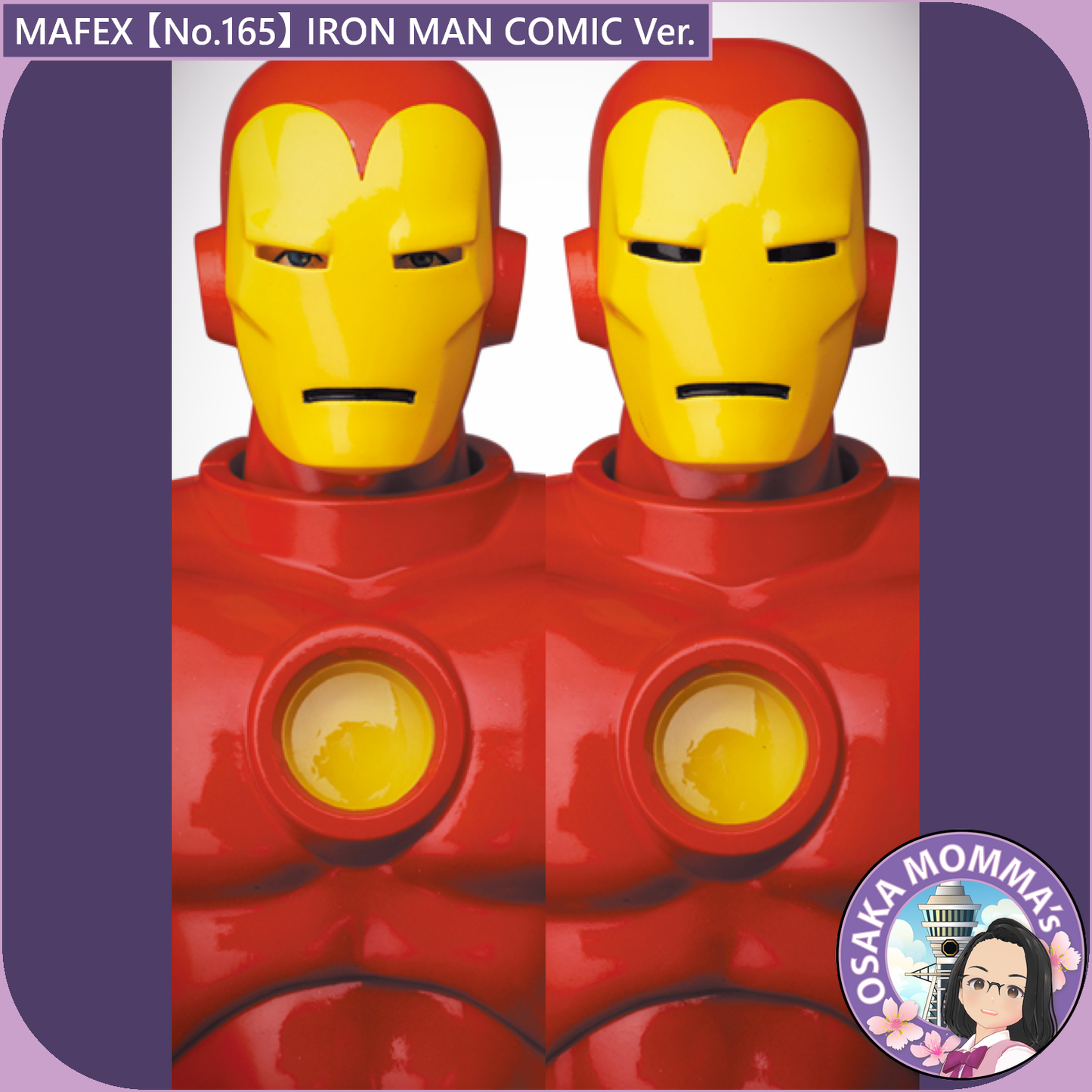 MAFEX 【No.165】IRON MAN (COMIC Ver.)