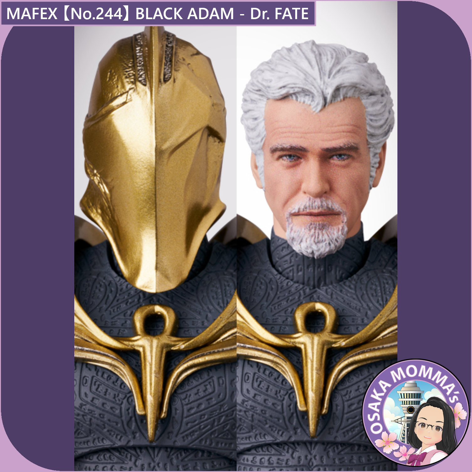 MAFEX 【No.244】BLACK ADAM - Dr. FATE – Osaka Momma's Japanese Goods MAFEX 【No.244】BLACK ADAM - Dr. FATE – Osaka Momma's Japanese Goods