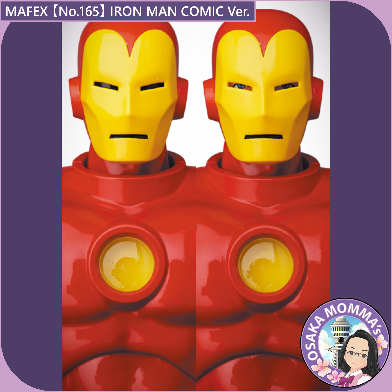 MAFEX 【No.165】IRON MAN (COMIC Ver.) – Osaka Momma's Japanese Goods MAFEX 【No.165】IRON MAN (COMIC Ver.) – Osaka Momma's Japanese Goods