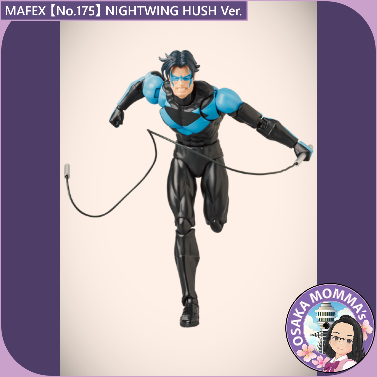 MAFEX 【No.175】BATMAN HUSH - NIGHTWING – Osaka Momma's Japanese Goods MAFEX 【No.175】BATMAN HUSH - NIGHTWING – Osaka Momma's Japanese Goods