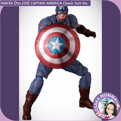 MAFEX 【No.220】CAPTAIN AMERICA (Classic Suit Ver.)