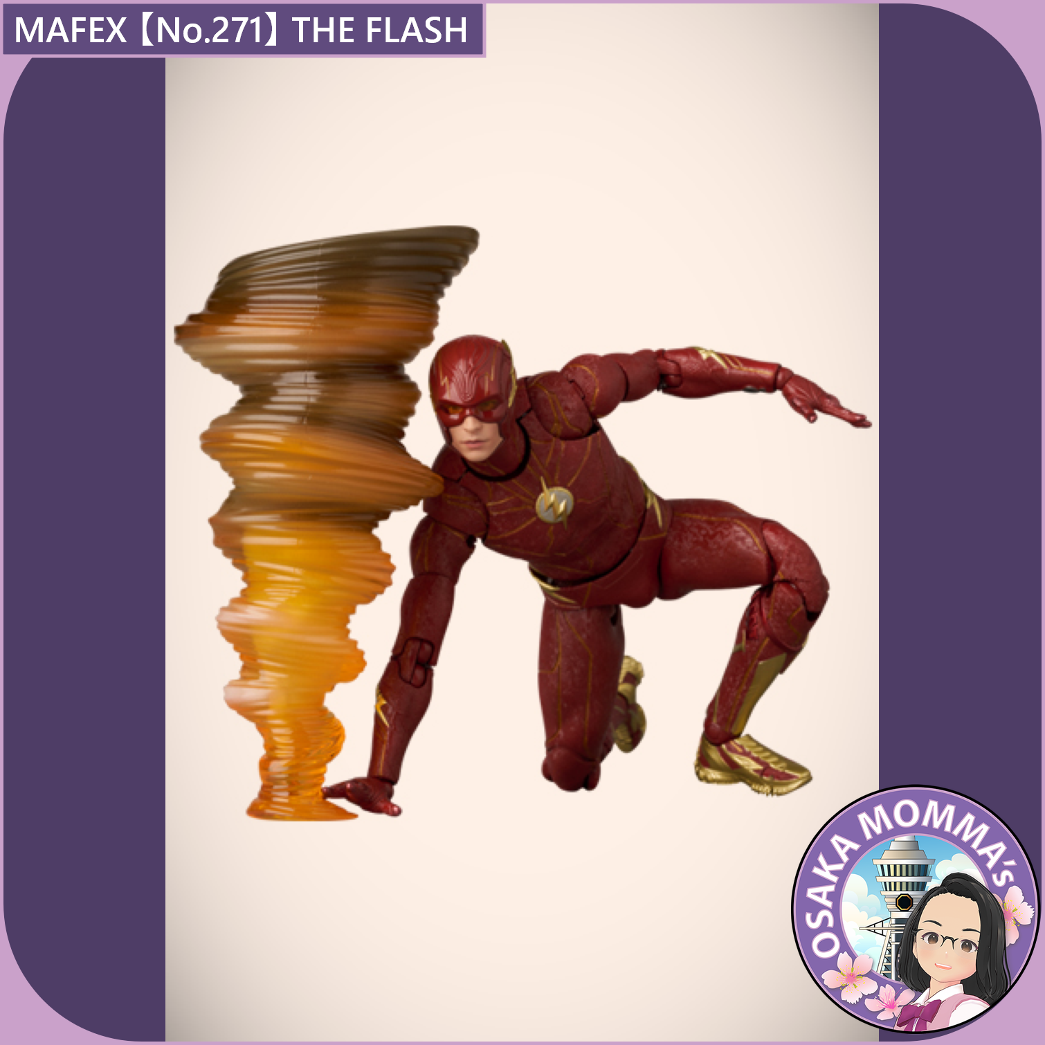 MAFEX 【No.271】THE FLASH – Osaka Momma's Japanese Goods MAFEX 【No.271】THE FLASH – Osaka Momma's Japanese Goods