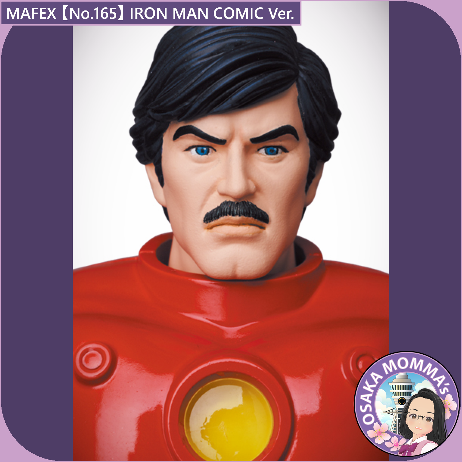 MAFEX 【No.165】IRON MAN (COMIC Ver.) – Osaka Momma's Japanese Goods MAFEX 【No.165】IRON MAN (COMIC Ver.) – Osaka Momma's Japanese Goods