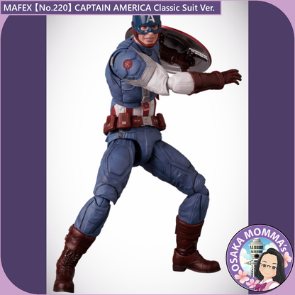 MAFEX 【No.220】CAPTAIN AMERICA (Classic Suit Ver.)