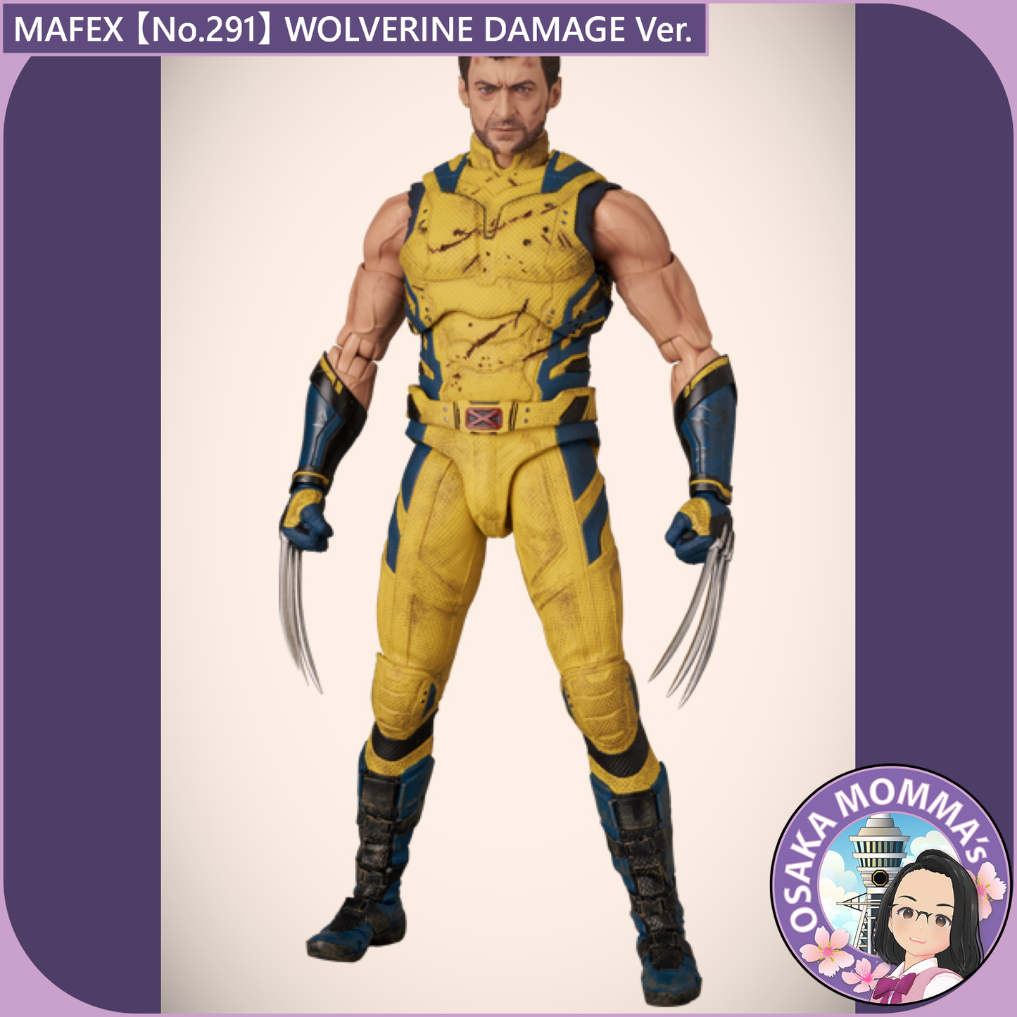 MAFEX 【No.291】WOLVERINE DAMAGE Ver.【Aug.2026】