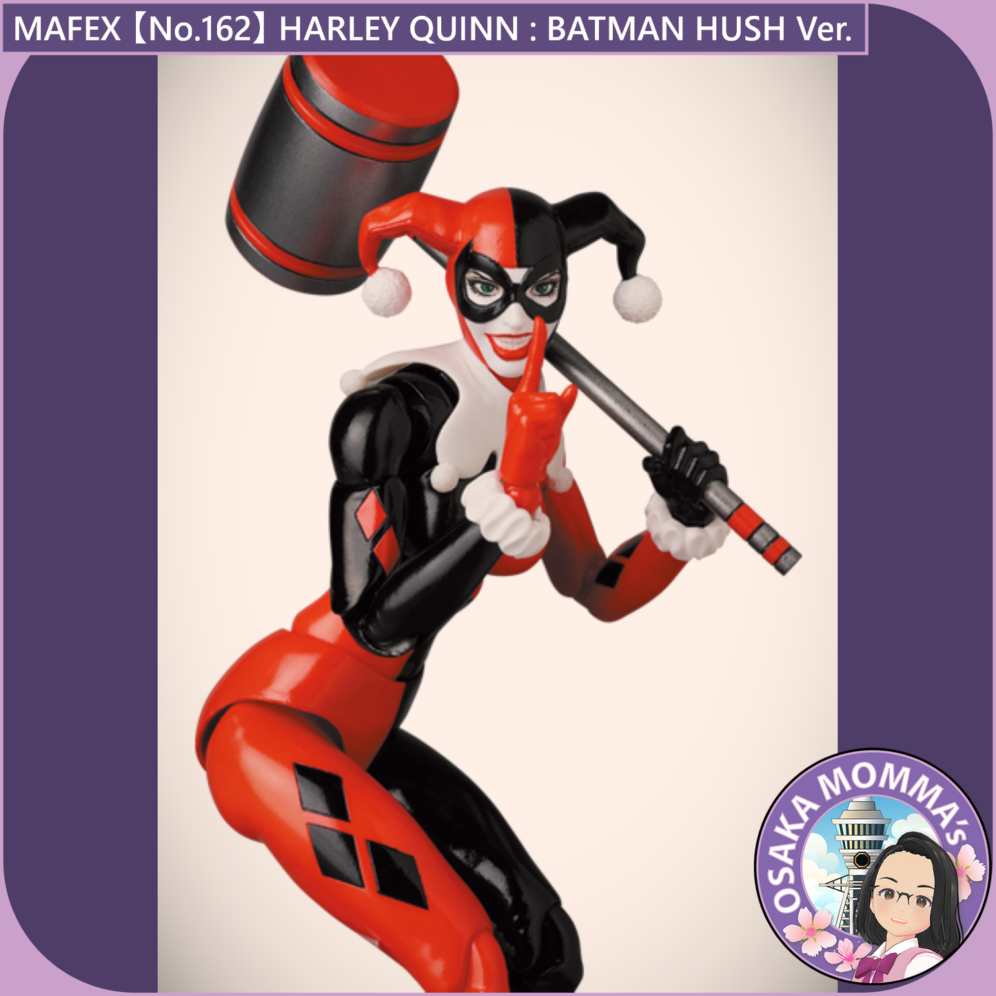 MAFEX 【No.162】HARLEY QUINN : BATMAN HUSH Ver.【Jan.2025】