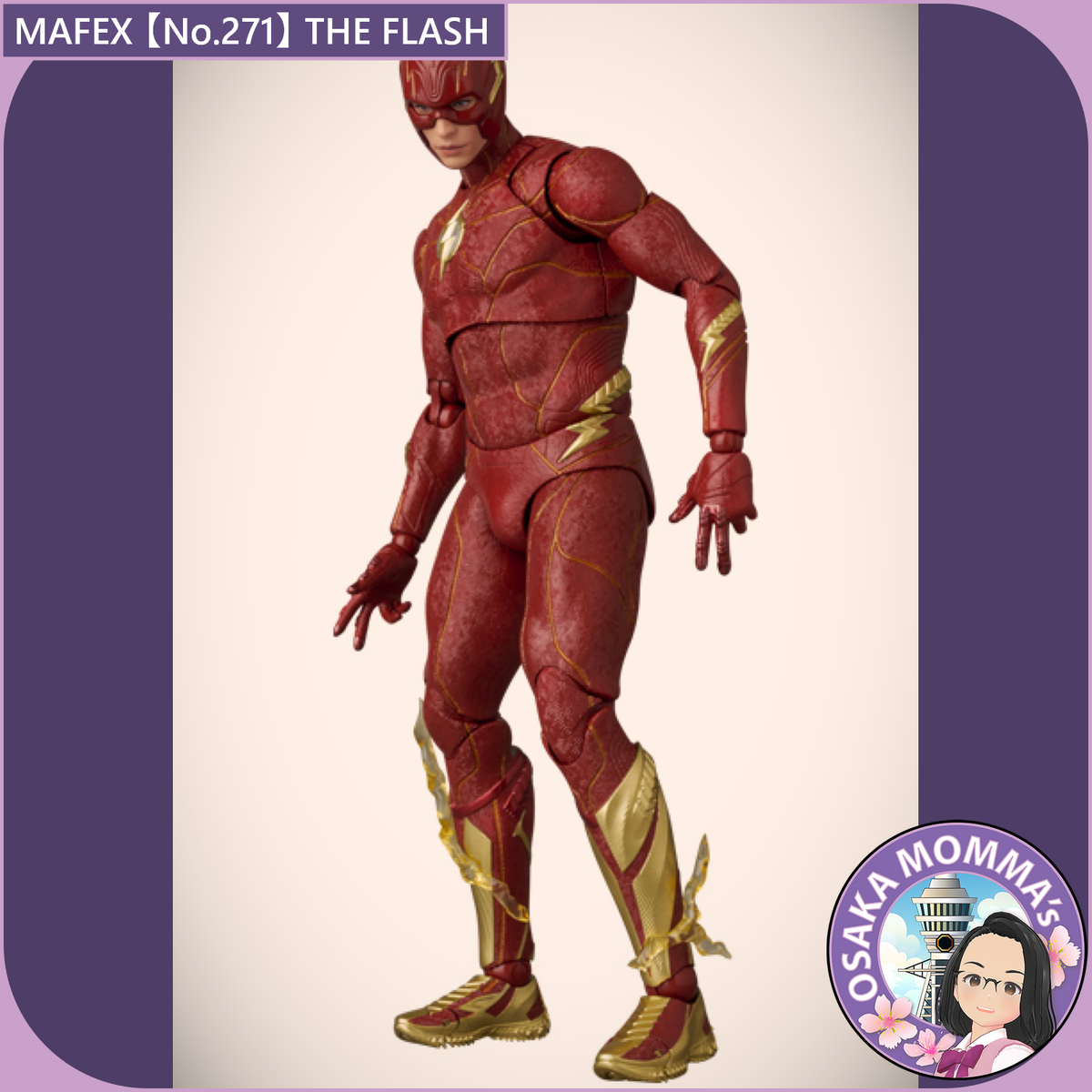 MAFEX 【No.271】THE FLASH – Osaka Momma's Japanese Goods MAFEX 【No.271】THE FLASH – Osaka Momma's Japanese Goods