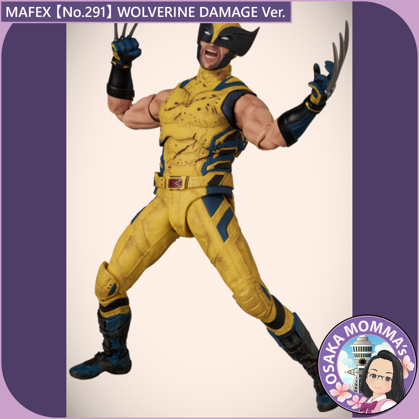 MAFEX 【No.291】WOLVERINE DAMAGE Ver.【Aug.2026】