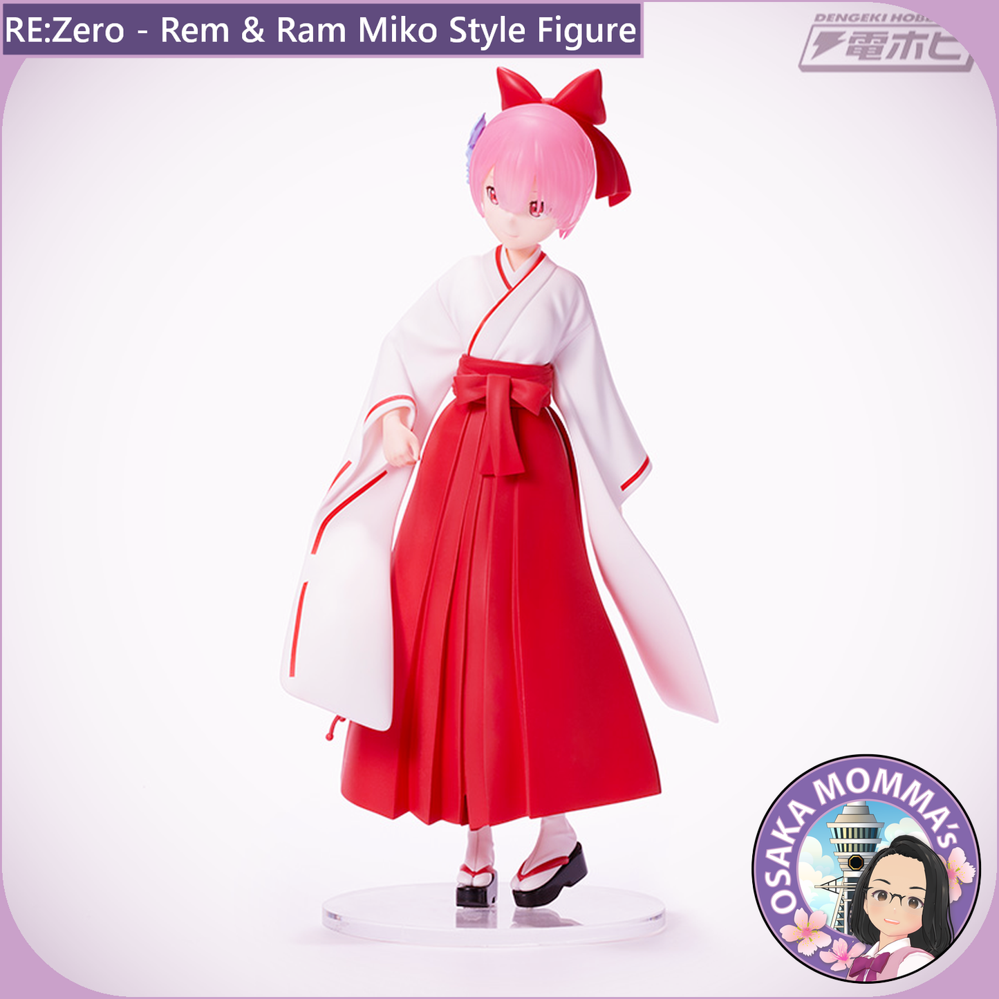 Ram Japanese MIKO Style Sega SPM Figure