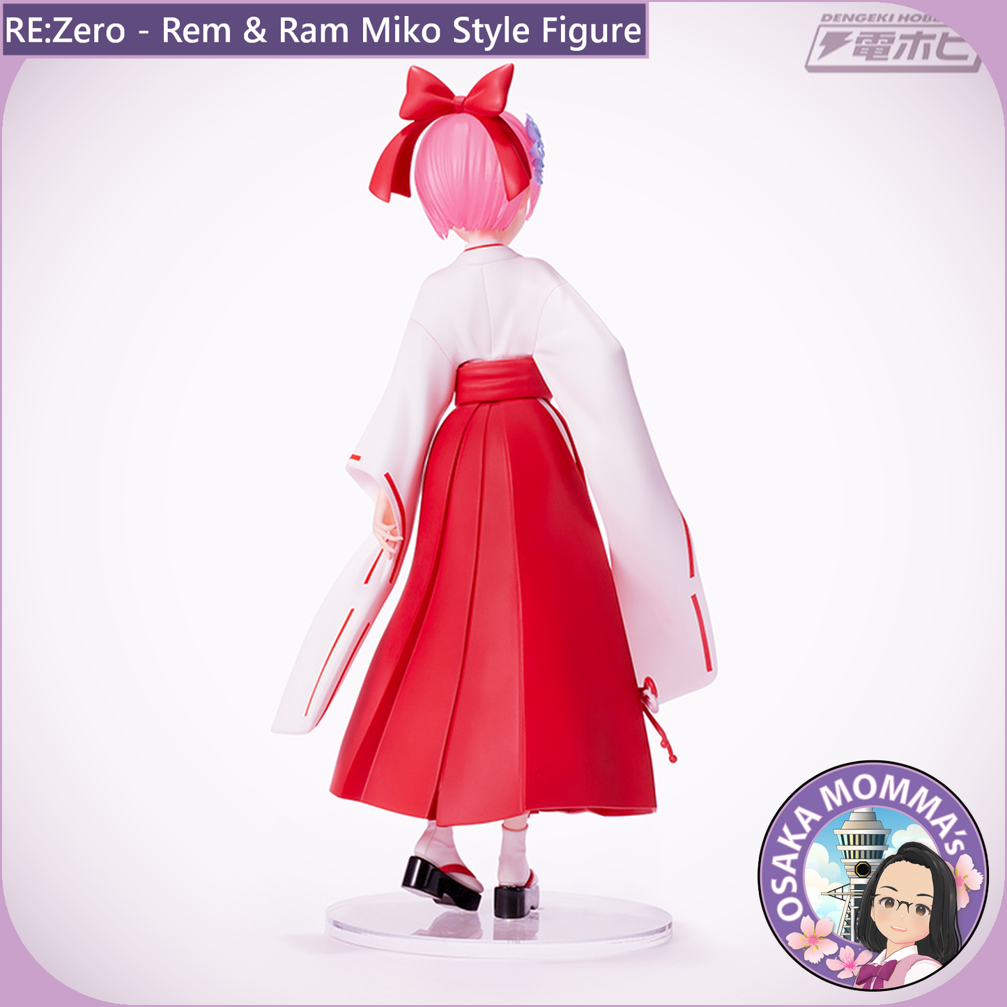 Ram Japanese MIKO Style Sega SPM Figure