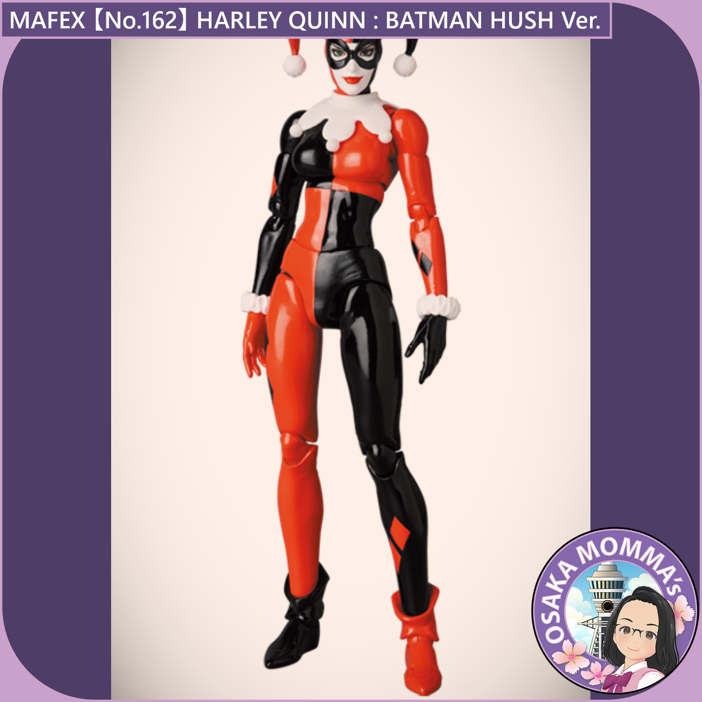 MAFEX 【No.162】HARLEY QUINN : BATMAN HUSH Ver.【Jan.2025】