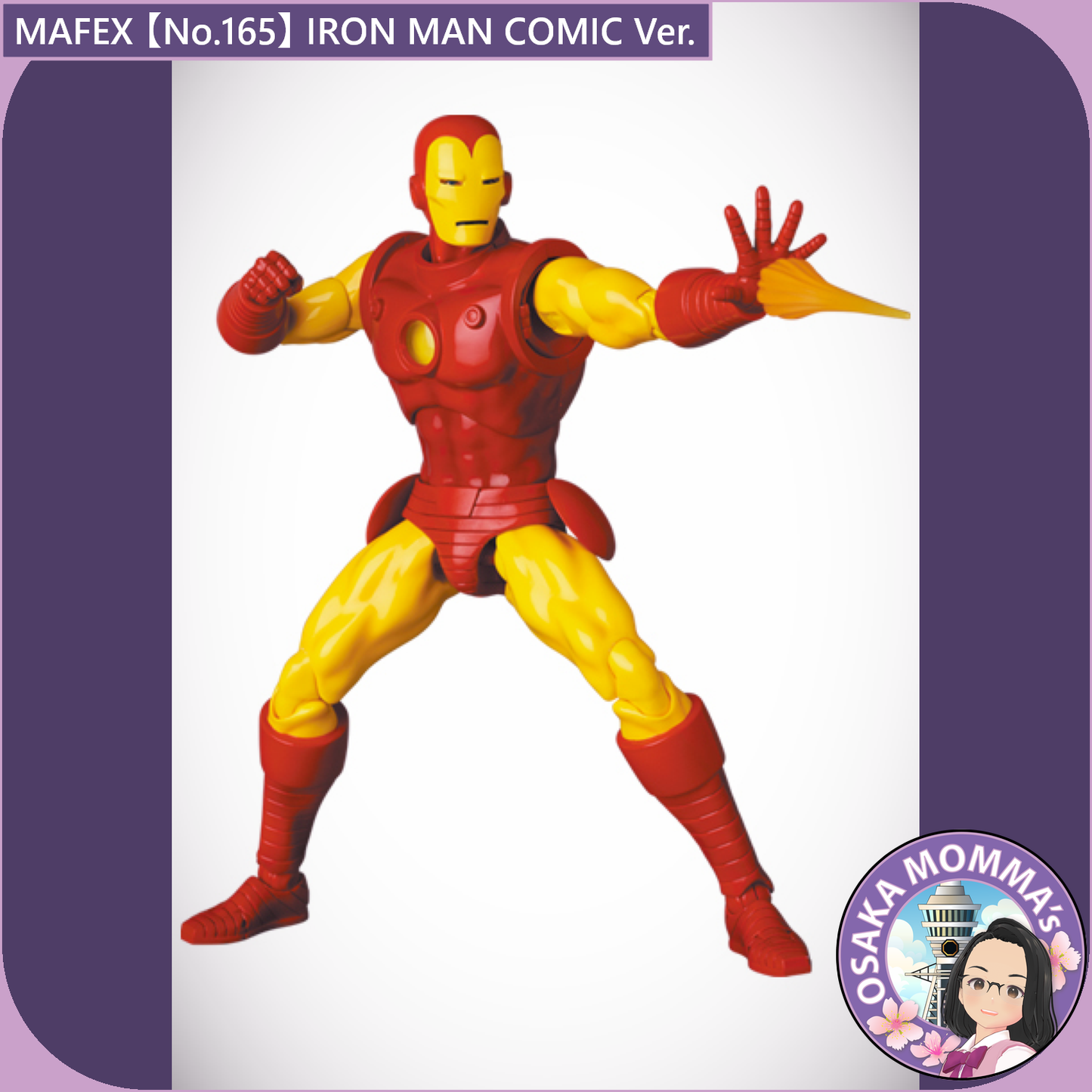 MAFEX 【No.165】IRON MAN (COMIC Ver.)