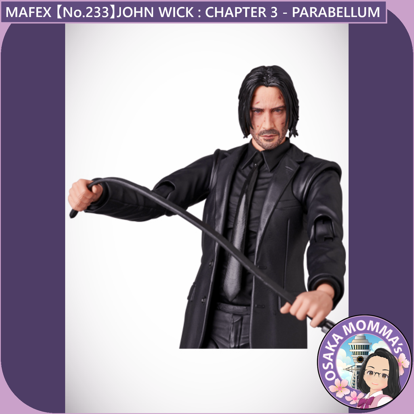 MAFEX 【No.233】JOHN WICK：CHAPTER 3 - PARABELLUM - JOHN WICK【Jan.2025】