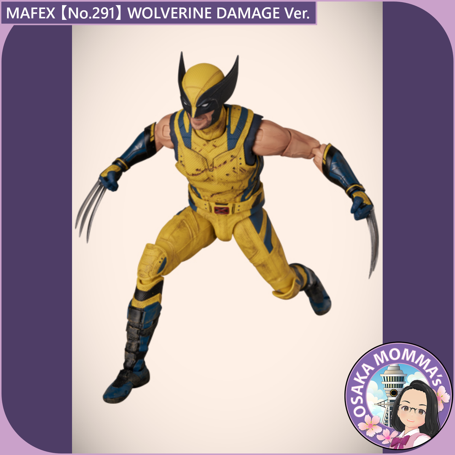 MAFEX 【No.291】WOLVERINE DAMAGE Ver.【Aug.2026】
