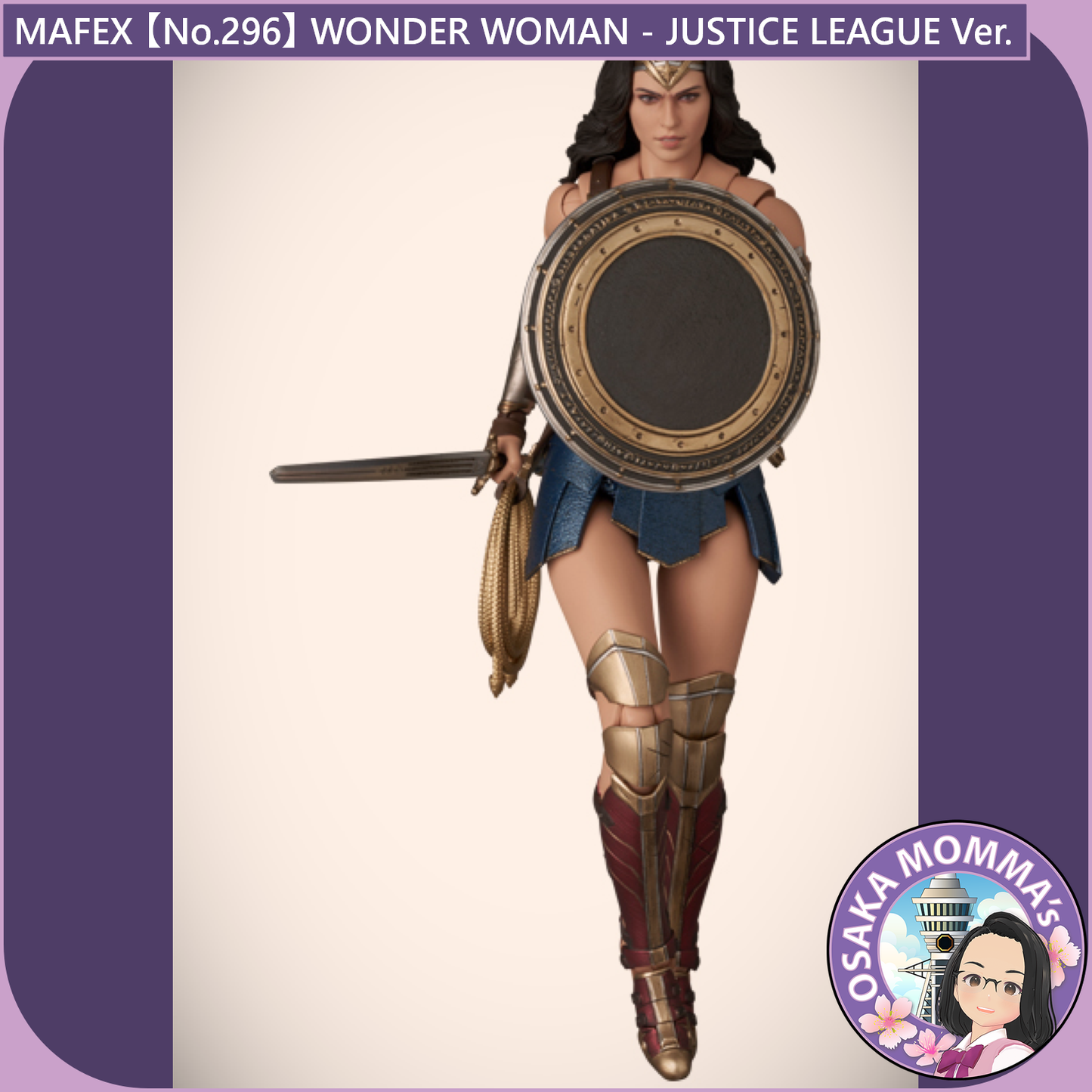 MAFEX 【No.296】WONDER WOMAN JUSTICE LEAGUE Ver.【Oct.2026】