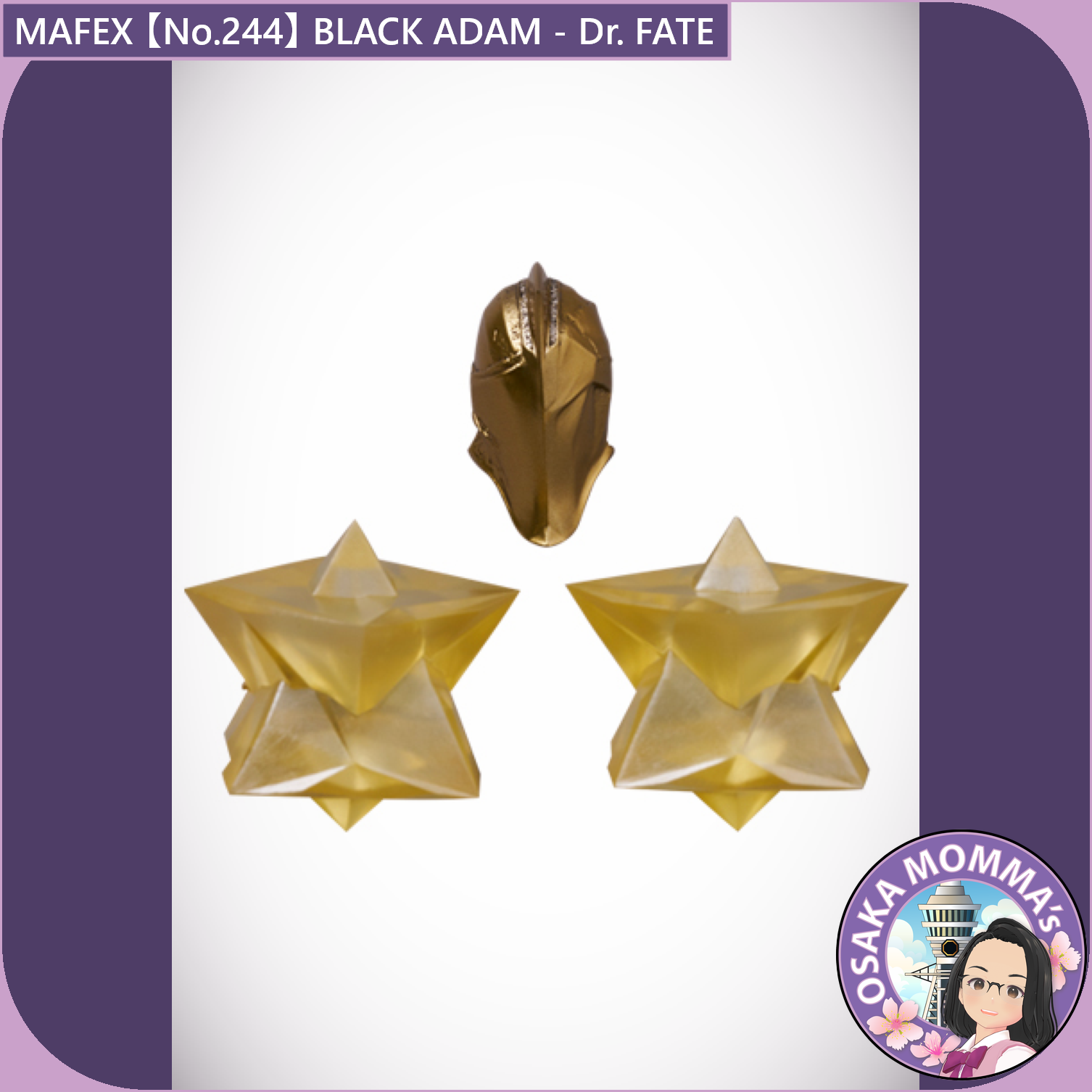 MAFEX 【No.244】BLACK ADAM - Dr. FATE – Osaka Momma's Japanese Goods MAFEX 【No.244】BLACK ADAM - Dr. FATE – Osaka Momma's Japanese Goods