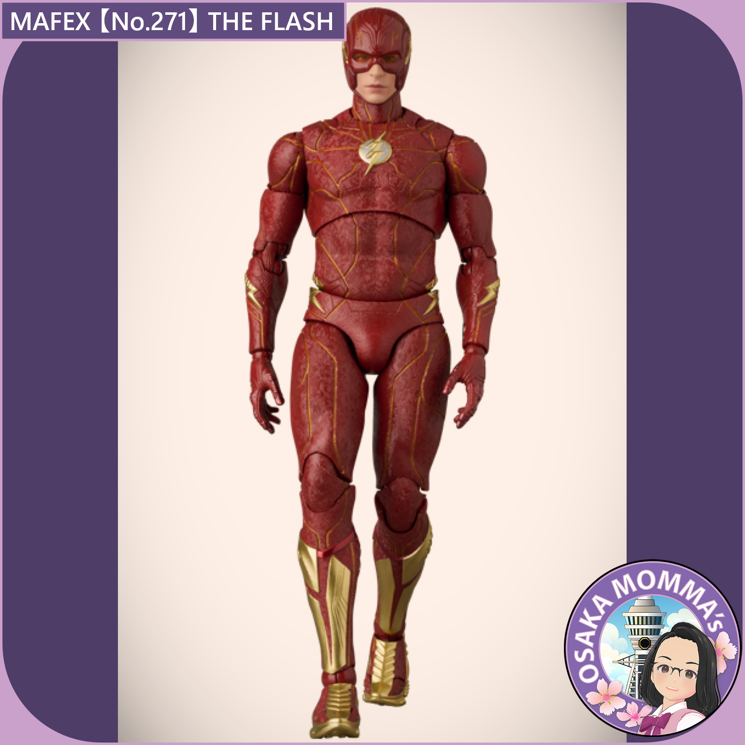 MAFEX 【No.271】THE FLASH【Jan.2026】 – Osaka Momma's Japanese Goods MAFEX 【No.271】THE FLASH【Jan.2026】 – Osaka Momma's Japanese Goods