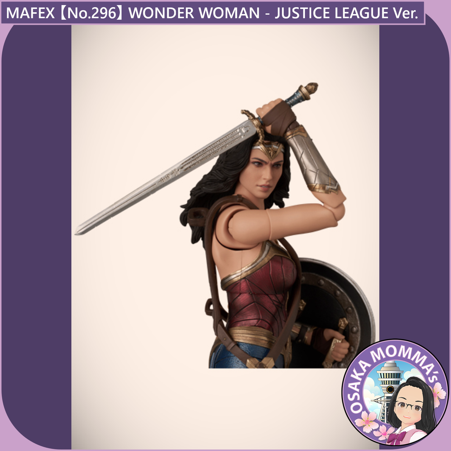 MAFEX 【No.296】WONDER WOMAN JUSTICE LEAGUE Ver.【Oct.2026】