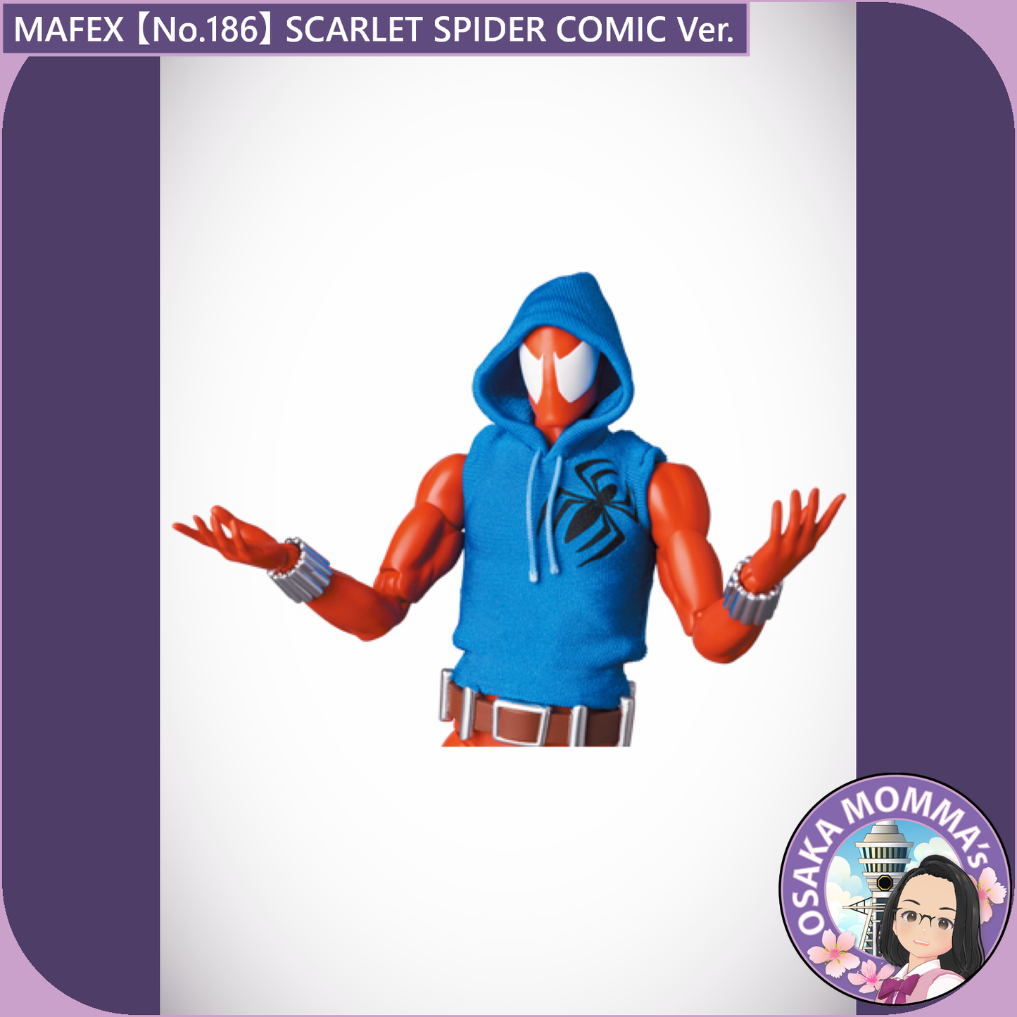 MAFEX 【No.186】SCARLET SPIDER (COMIC Ver.)