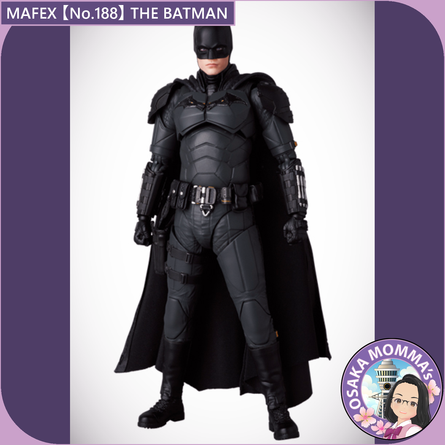 MAFEX【No.188】THE BATMAN – Osaka Momma's Japanese Goods MAFEX【No.188】THE BATMAN – Osaka Momma's Japanese Goods