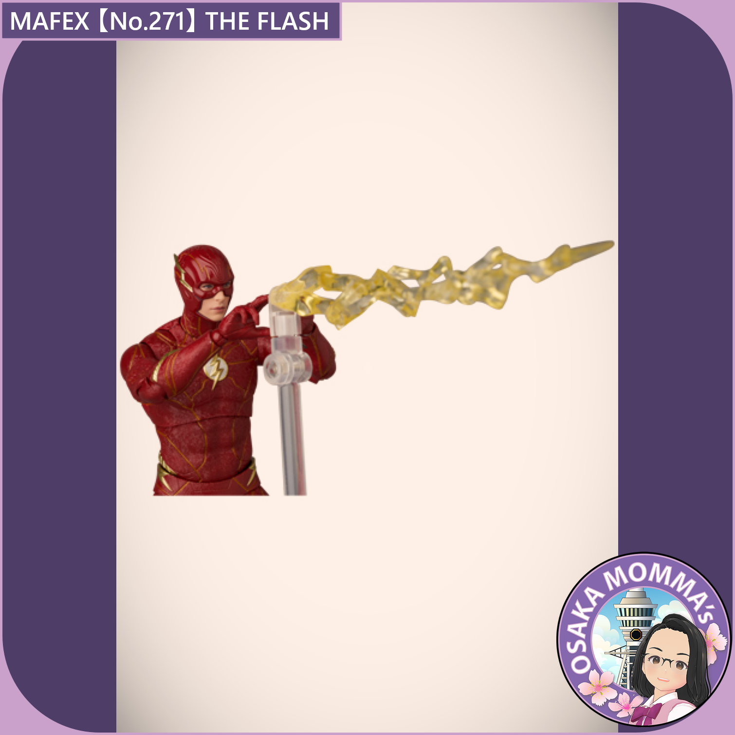 MAFEX 【No.271】THE FLASH – Osaka Momma's Japanese Goods MAFEX 【No.271】THE FLASH – Osaka Momma's Japanese Goods