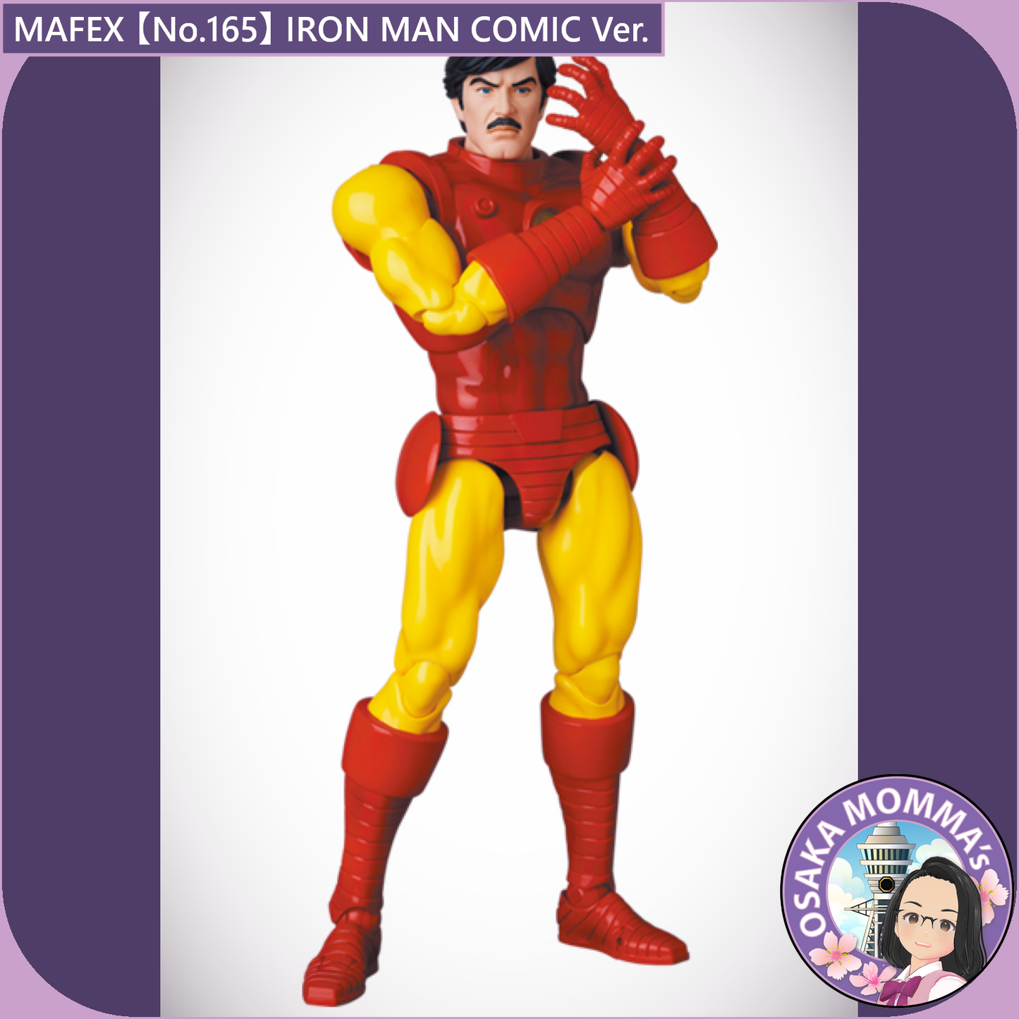 MAFEX 【No.165】IRON MAN (COMIC Ver.)