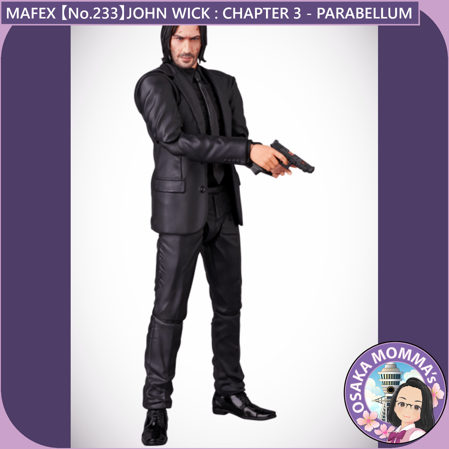 MAFEX 【No.233】JOHN WICK：CHAPTER 3 - PARABELLUM - JOHN WICK【Jan.2025】