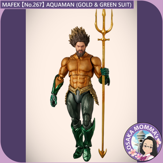 MAFEX 【No.267】AQUAMAN(GOLD & GREEN SUIT)【Dec.2025】