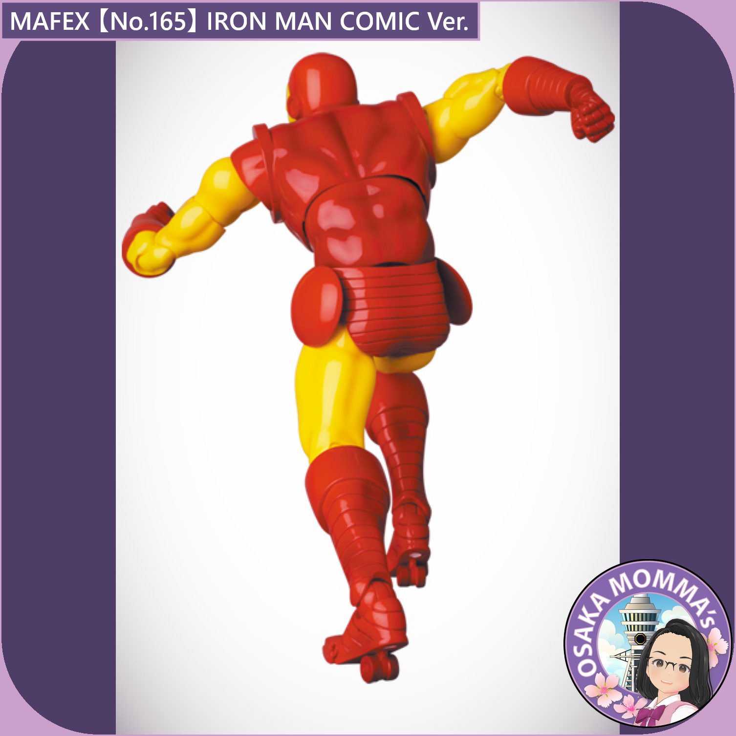 MAFEX 【No.165】IRON MAN (COMIC Ver.) – Osaka Momma's Japanese Goods MAFEX 【No.165】IRON MAN (COMIC Ver.) – Osaka Momma's Japanese Goods
